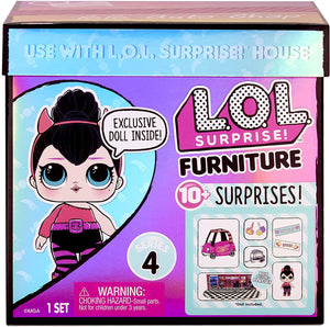 L.O.L LOL Surprise - Furniture series 4 - Auto Shop with Spice doll & 10+ Surprises