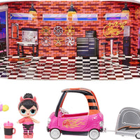 L.O.L LOL Surprise - Furniture series 4 - Auto Shop with Spice doll & 10+ Surprises