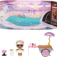 L.O.L LOL Surprise - Furniture series 4 - Sweet Boardwalk with Sugar doll & 10+ surprises - on clearance