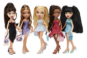 Bratz Dolls - Bratz Girlz Nite Out-  21st Anniversary reproduction - COMPLET SET OF 5 (CLOE, SASHA , DANA , YASMIN , JADE)