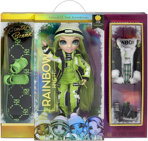 RAINBOW HIGH -  Jade Hunter Winter Break doll 2021