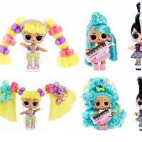 L.O.L LOL Surprise - REMIX - HAIR FLIP with 15 surprises with Hair Reveal & Music - 1 doll - on clearance