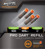 DART ZONE - ADVENTURE FORCE - Tactical Strike 100 Half-Length Pro Dart Refill – Shoots Over 125 FT