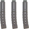 DART ZONE & Adventure force - Pro-Series 15-Round Half-Length Dart Magazine 3-Pack , Gray