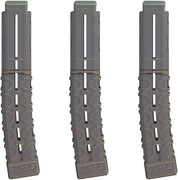 DART ZONE & Adventure force - Pro-Series 15-Round Half-Length Dart Magazine 3-Pack , Gray PTXT340-1221