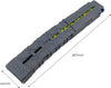 DART ZONE & Adventure force - Pro-Series 15-Round Half-Length Dart Magazine 3-Pack , Gray