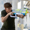 Nerf Hyper - Siege-50 Pump-Action Blaster and 40 Nerf Hyper Rounds, 110 FPS Velocity