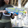 Nerf Hyper - Siege-50 Pump-Action Blaster and 40 Nerf Hyper Rounds, 110 FPS Velocity
