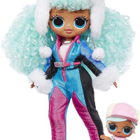 L.O.L LOL Surprise - OMG Winter Chill - ICY GURL fashion doll & BRRR B.B Doll with 25+ surprises - clearance