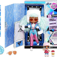 L.O.L LOL Surprise - OMG Winter Chill - ICY GURL fashion doll & BRRR B.B Doll with 25+ surprises - clearance
