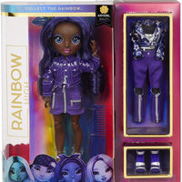 RAINBOW HIGH -  INDIGO - (Dark Blue Purple) Fashion Doll with 2 Complete Mix & Match Outfits and Accessories