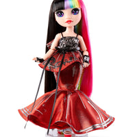 RAINBOW HIGH - 2021 Collector Doll (11-inch) Jett Dawson with half Black and half Multicolored Rainbow hair, 2 Gorgeous Outfits to Mix & Match and Premium Doll Accessories