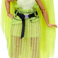RAINBOW HIGH -  KARMA NICHOLS - NEON GREEN Fashion Doll with 2 Complete Mix & Match outfits