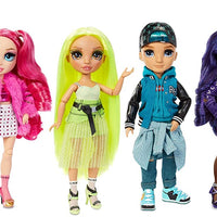 RAINBOW HIGH -  KARMA NICHOLS - NEON GREEN Fashion Doll with 2 Complete Mix & Match outfits