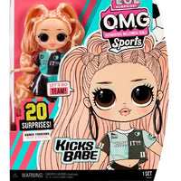 L.O.L LOL Surprise - OMG Sports Dolls Series 2 - Kicks Babe - Fashion doll with 20 Surprises