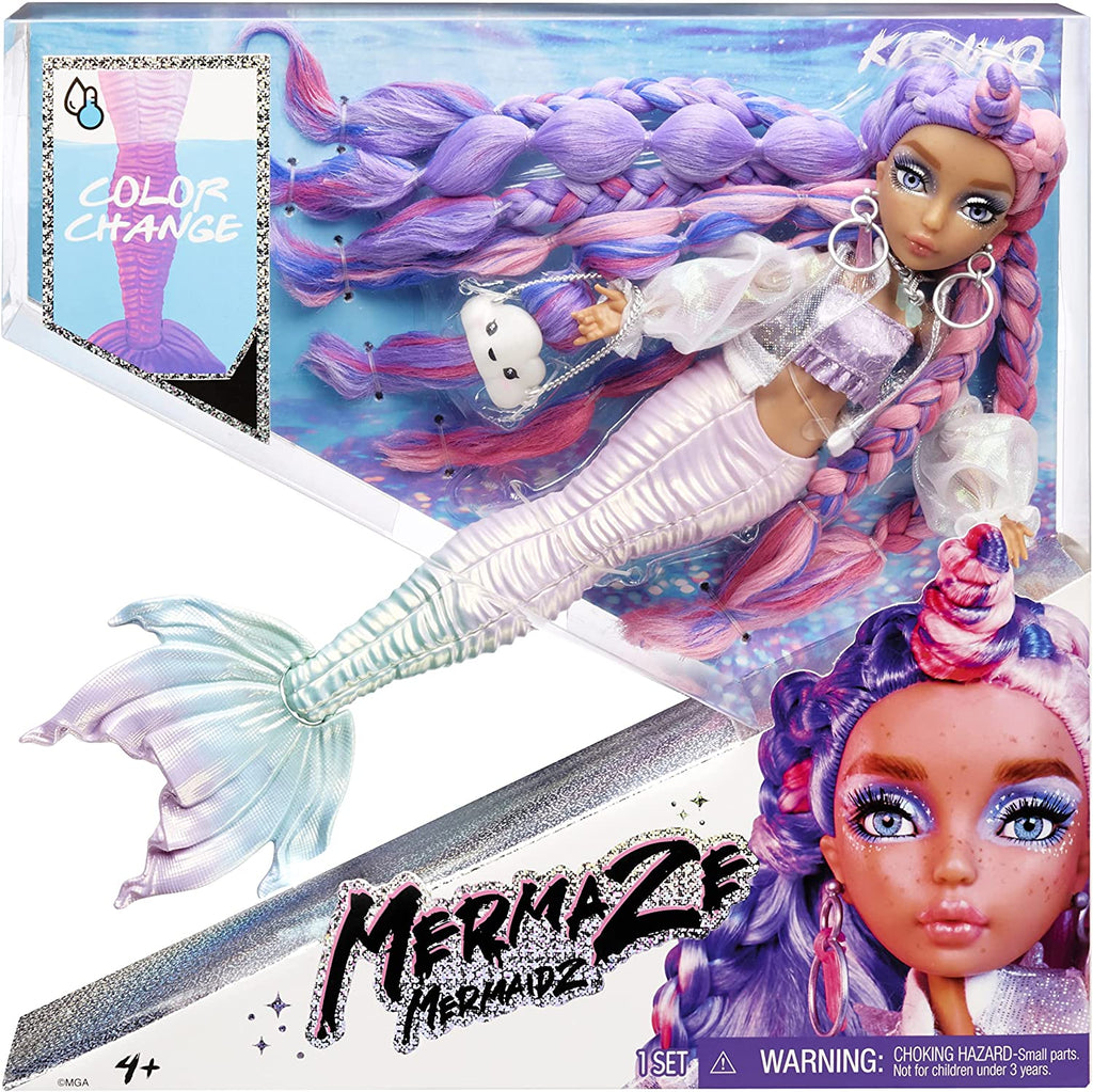 Mermaze Mermaidz - Color Change KISHIKO Mermaid Fashion Doll with Accessories