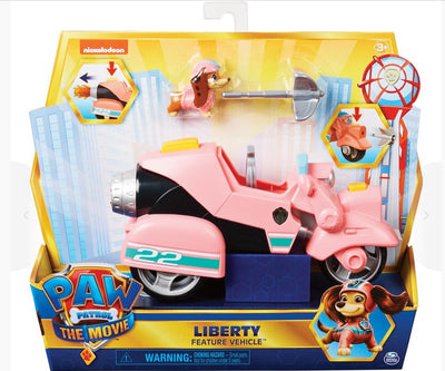 Paw Patrol -  MOVIE - Liberty's Feature vehicle with Liberty figure