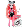 SHADOW HIGH - ( rainbow high ) - Vision Dolls - Mara Pinkett (Neon Pink) with 2 Complete Mix & Match outfits + Music Assessories