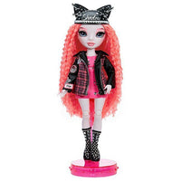 SHADOW HIGH - ( rainbow high ) - Vision Dolls - Mara Pinkett (Neon Pink) with 2 Complete Mix & Match outfits + Music Assessories