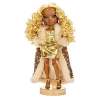 RAINBOW HIGH -  Vision Dolls - Meline Luxe (Gold Yellow)  with 2 Complete Mix & Match outfits + Music Assessories