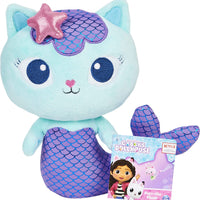 Gabby's Dollhouse - 8-inch (20cm) Mercat Purr-ific Plush Toy - Genuine Licensed plush - on clearance