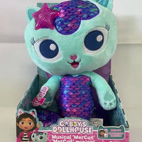 Gabby's Dollhouse - TALKING MERCAT Interactive 35 CM plush toy - Phrases and songs - on clearance