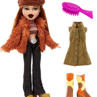 Bratz Dolls - Series 2 Reproduction 2022 Doll - MEYGAN Fashion doll with 2 outfits