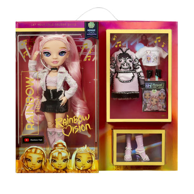 RAINBOW HIGH -  Vision Dolls - The Royal THREE (3) - K-Pop Minnie Choi Fashion Doll