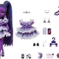 SHADOW HIGH - Monique Verbena - Purple Fashion Doll. Fashionable Outfit & 10+ colorful Play Accessories