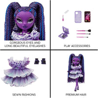 SHADOW HIGH - Monique Verbena - Purple Fashion Doll. Fashionable Outfit & 10+ colorful Play Accessories