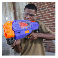DART ZONE ( Adventure Force ) -  Monolith Automatic Ball Blaster with 40 Rounds - Compatible with Nerf Rival and Nerf Hyper Rounds