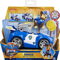Paw Patrol - MOVIE SERIES Complete set of 6 VEHICLES & Pups (Chase , Marshall , Skye , Rocky , Rubble & Zuma )