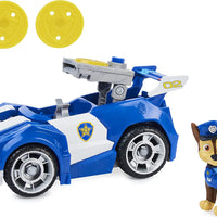 Paw Patrol - Chase's Deluxe Movie Transforming Car with Chase Figure