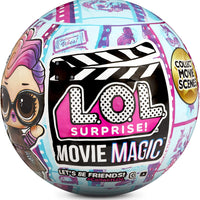 L.O.L LOL Surprise - OMG Movie Magic Dolls with 10 Surprises - 1 doll / ball