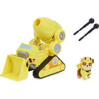 Paw Patrol - Rubble's Deluxe Movie Transforming Vehicle with Rubble Figure