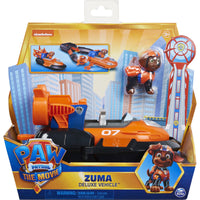 Paw Patrol - MOVIE SERIES Complete set of 6 VEHICLES & Pups (Chase , Marshall , Skye , Rocky , Rubble & Zuma )