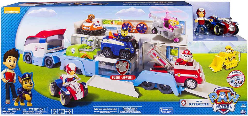 Paw Patrol - Paw Patroller with Ryder & ATV - Full colour display packaging