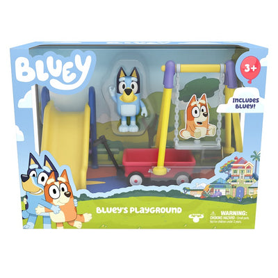 BLUEY - Playset - Bluey's Playground with Bluey figurine