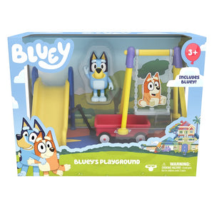 BLUEY - Playset - Bluey's Playground with Bluey figurine