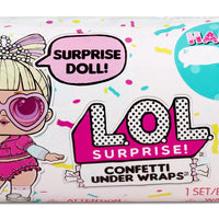 L.O.L LOL Surprise - Confetti Underwrap Series 2 reveal with 15 surprises incl doll - 1 doll