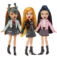 Bratz Dolls - Pretty 'N' Punk - 2023 release - wave 1 set of 3 ( Cloe , Yasmin, Jade ) Fashion dolls