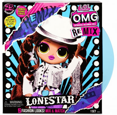 L.O.L LOL Surprise - REMIX OMG - Lonestar with 25 surprises