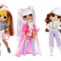 L.O.L LOL Surprise - REMIX OMG - SET OF 3 ( Kitty K, Pop B.B , Lonestar ) each with 25 surprises