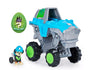 Paw Patrol -  Dino Rescue - REX's Deluxe Rev Up Vehicle with Mystery Dinosaur Figure