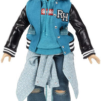 RAINBOW HIGH -  River Kendall- TEAL BOY Fashion Doll with 2 Complete Mix & Match outfits