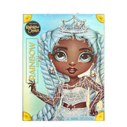 RAINBOW HIGH -  Vision COSTUME BALL – Rainbow High – Robin Sterling (Light Blue) Fashion Doll. 11 inch Spider Queen themed Costume and Accessories