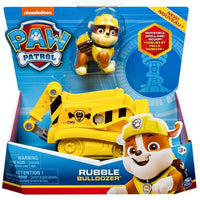 Paw Patrol - ORIGINAL - Rubble Bulldozer Vehicle with removeable Pup