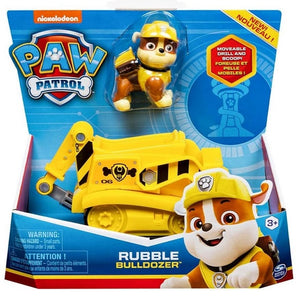 Paw Patrol - ORIGINAL - Rubble Bulldozer Vehicle with removeable Pup