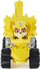 Paw Patrol - Dino Rescue - Rubble's Deluxe Rev Up Vehicle with Mystery Dinosar Figure