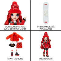 RAINBOW HIGH -  Ruby Anderson Winter Break doll 2021
